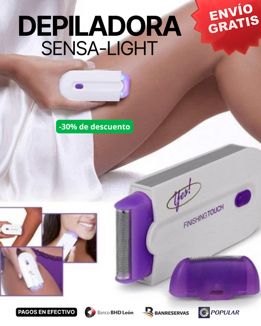 ✨ Tu piel suave en segundos con la tecnología Sensa-Light
