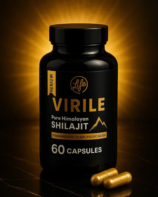 🥱😴Recupera tu ENFOQUE y ENERGÍA diaria con SHILAJIT VIRILE 60 CAPSULAS💊